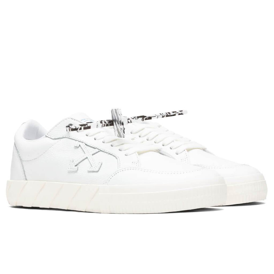 Low Vulcanized Leather - White