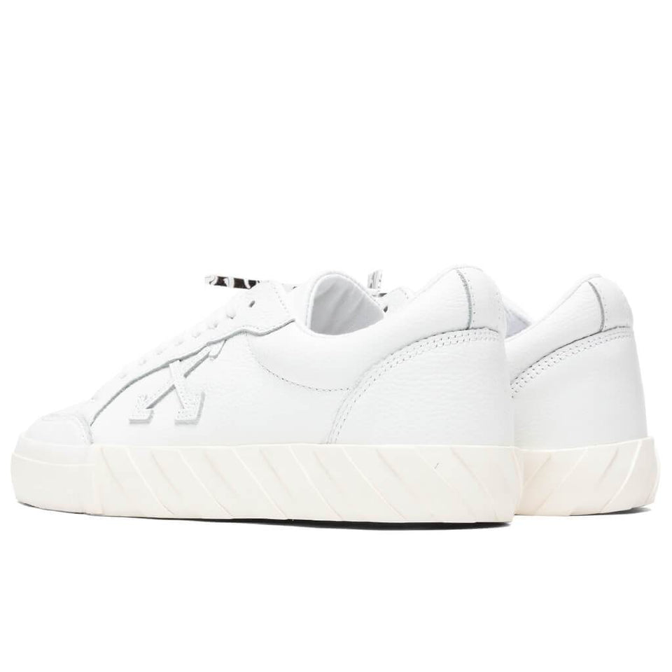 Low Vulcanized Leather - White