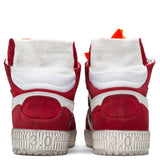 Off Court Sneaker - White/Red