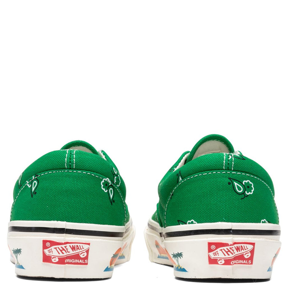 OG Era LX "Paisley" - Fern Green/White