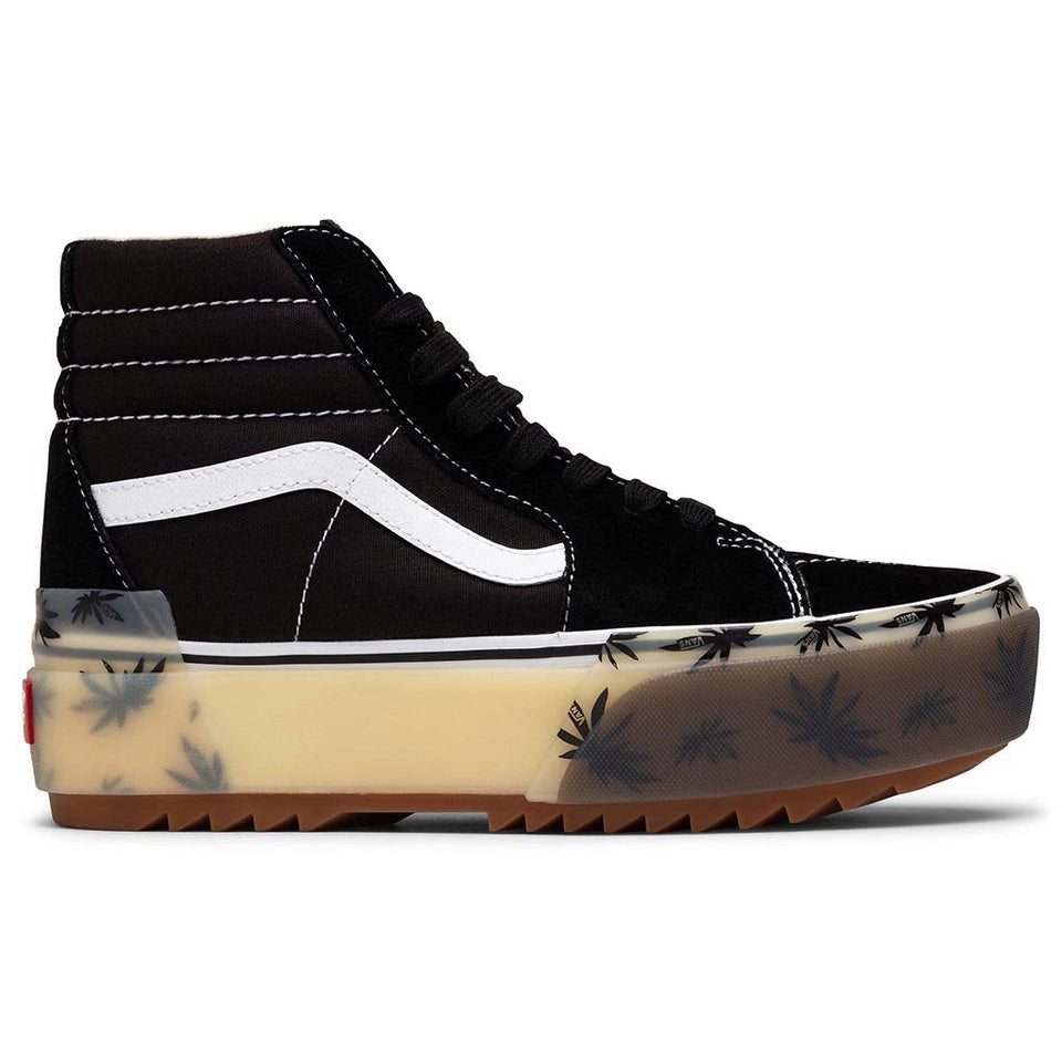 Women's Sk8-Hi Stacked LX - Palm Black