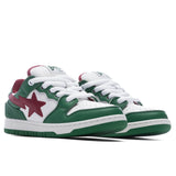 Women's New Bape SK8 STA #1 - Green
