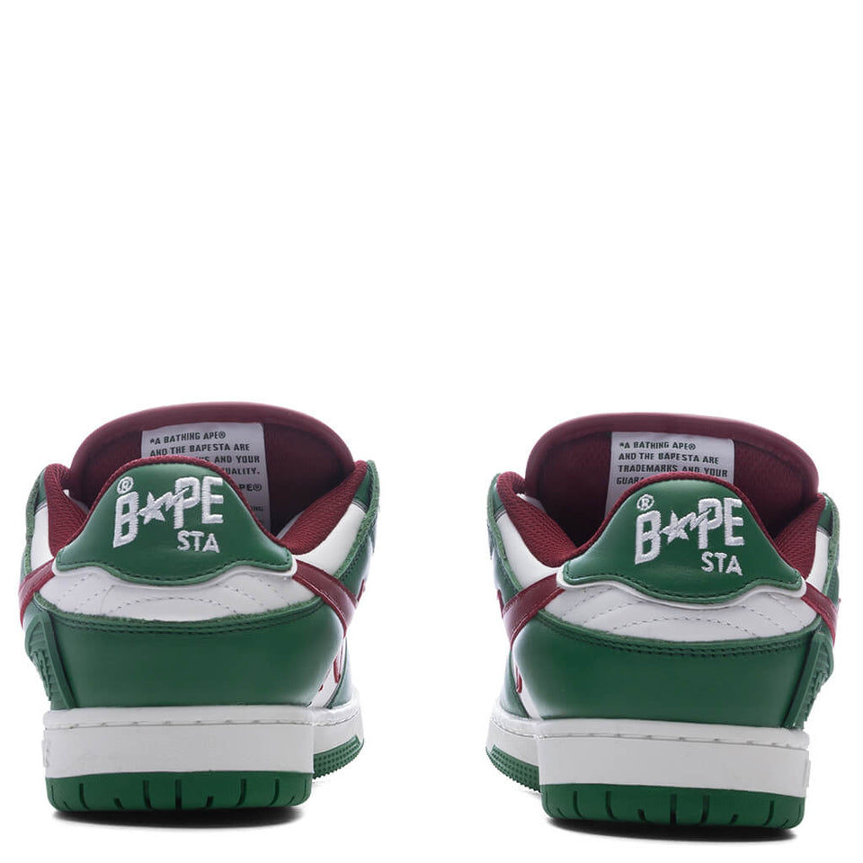 Women's New Bape SK8 STA #1 - Green